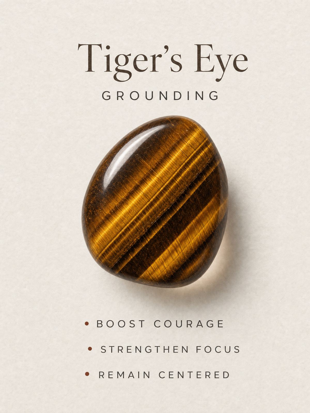 Tiger’s Eye Layered Necklace Set